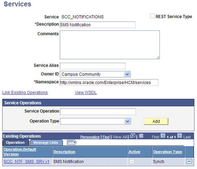 Services Page SMS Notifications Services Page SMS Notifications