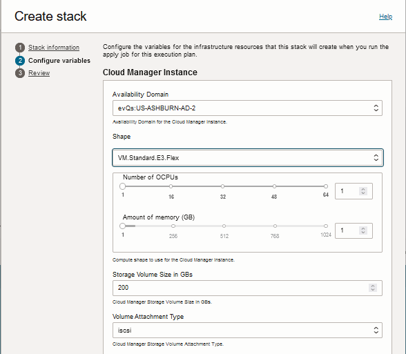 Create Stack page with flexible shape