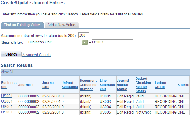 Secure access from component search page example