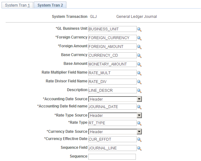 System Transaction Page 2 (1 of 4)
