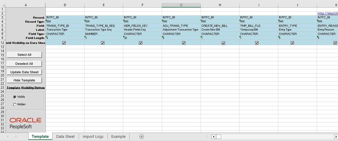 Spreadsheet Invoice - Template