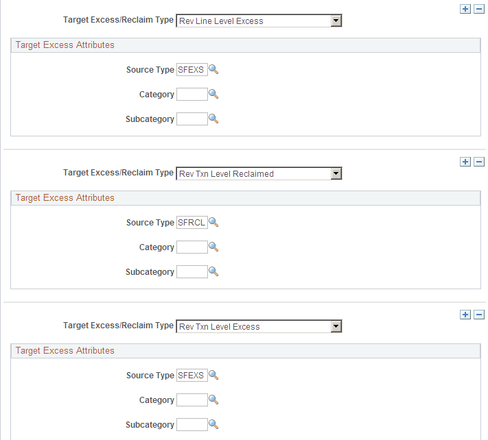 Excess/Reclaim Definitions page (3 of 3)