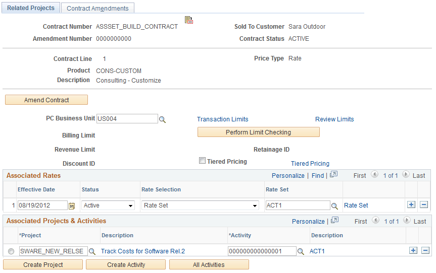 Related Projects Page