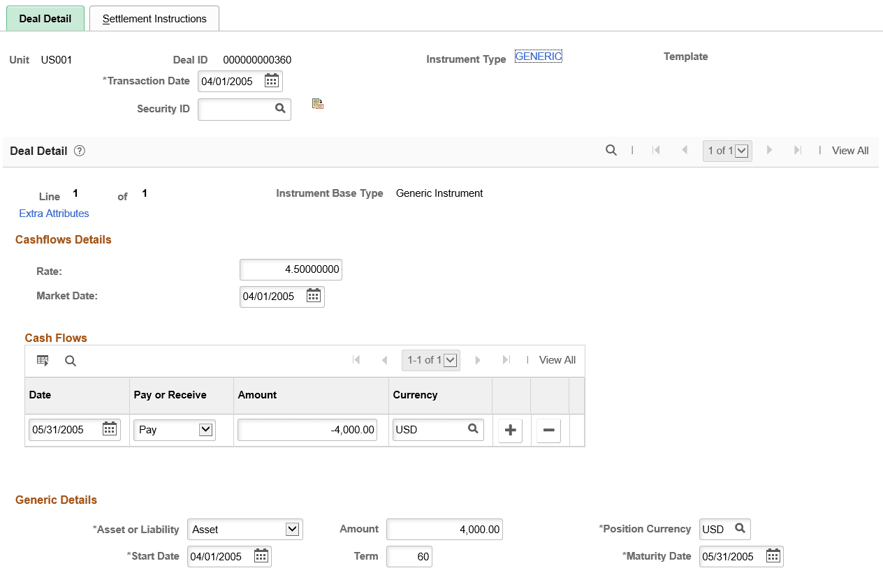 Deal Detail page for generic deals (1 of 2)
