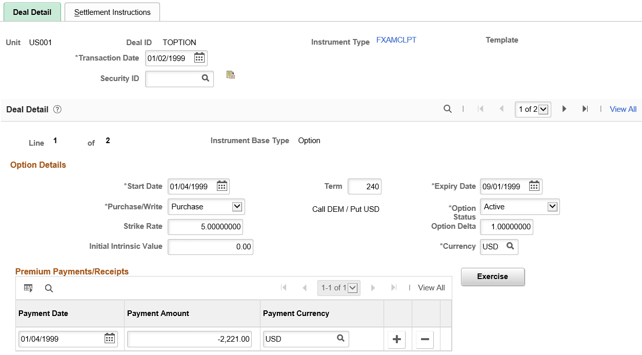 Deal Detail page for an option (1 of 2)