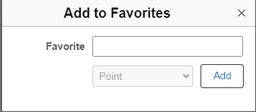Add to Favorites