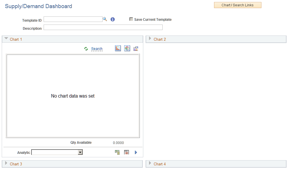 Supply Demand Dashboard (Empty)