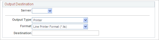 Pick Plan Setup - Process/Output Options page (2 of 2)