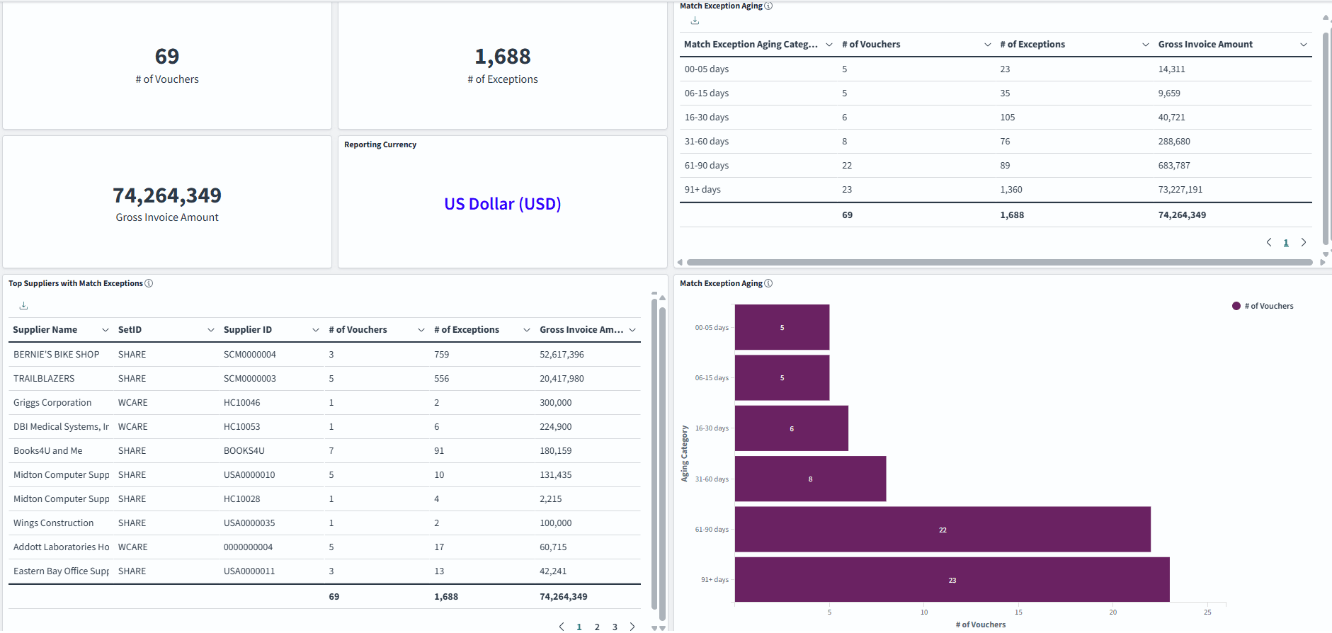 AP Match Exception Insights (2 of 5)
