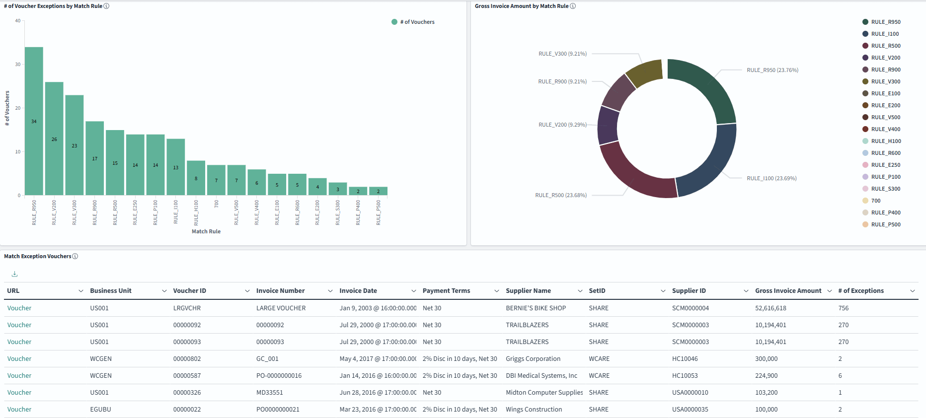 AP Match Exception Insights (3 of 5)