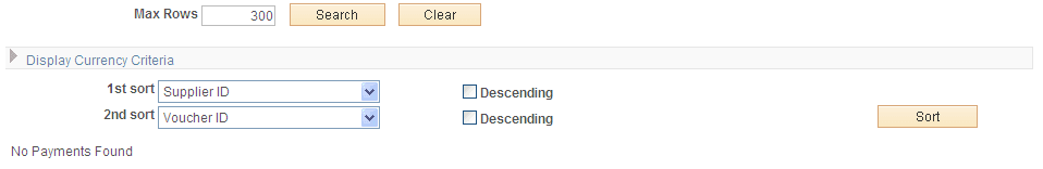 Scheduled Payment Inquiry page (2 of 2)