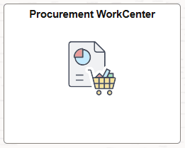 Procurement WorkCenter tile