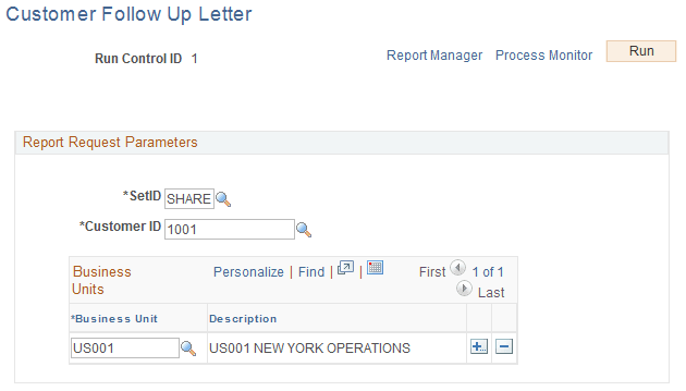 Customer Follow Up Letter page