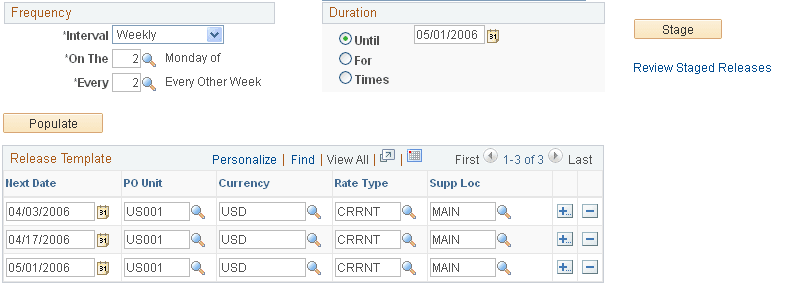 Create Releases page (2 of 2)