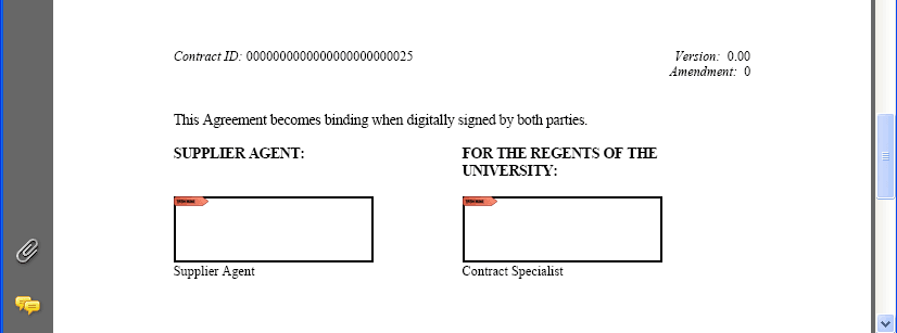 Adobe PDF document for signature (2 of 2)