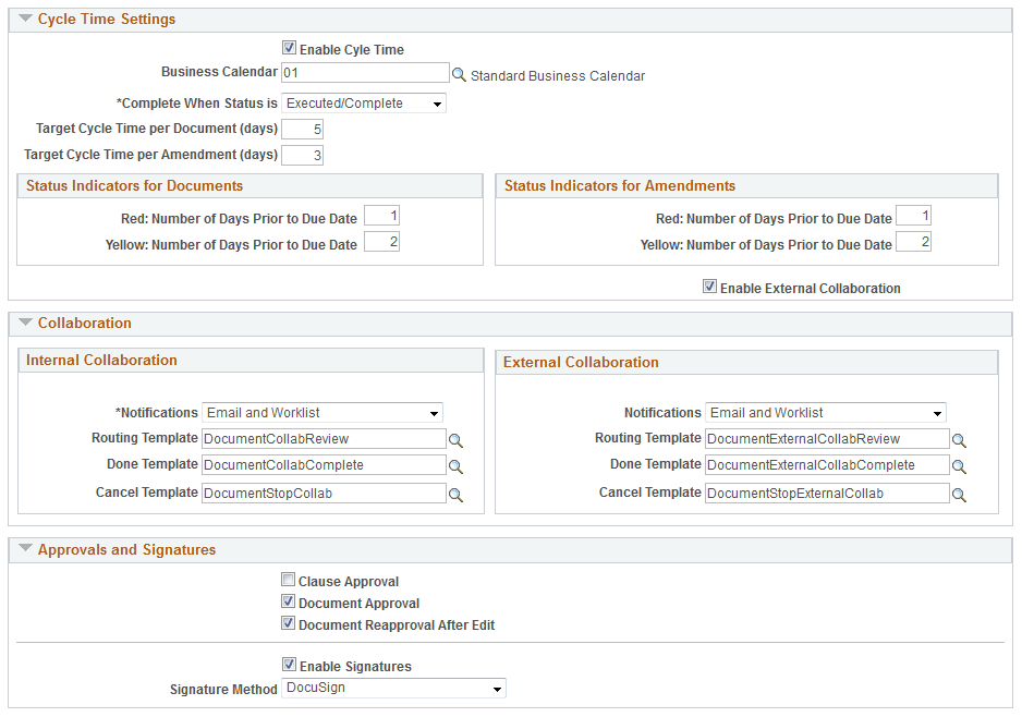 Installation Options - Supplier Contract Management (3 of 3)