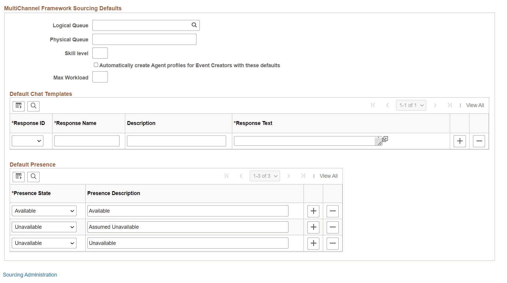 Installation Options - Sourcing Installation Options page (2 of 2) Installation Options - Sourcing Installation Options page (2 of 2)