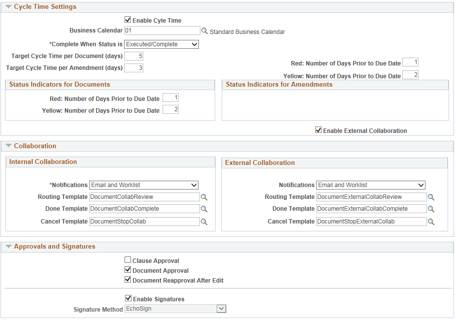 Installation Options - Supplier Contract Management page (3 of 3) Installation Options - Supplier Contract Management page (3 of 3)