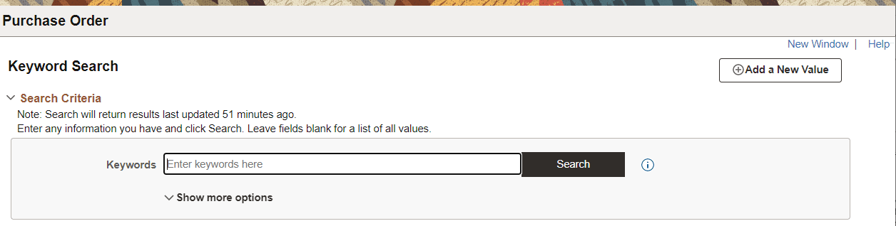 Keyword Search Keyword Search
