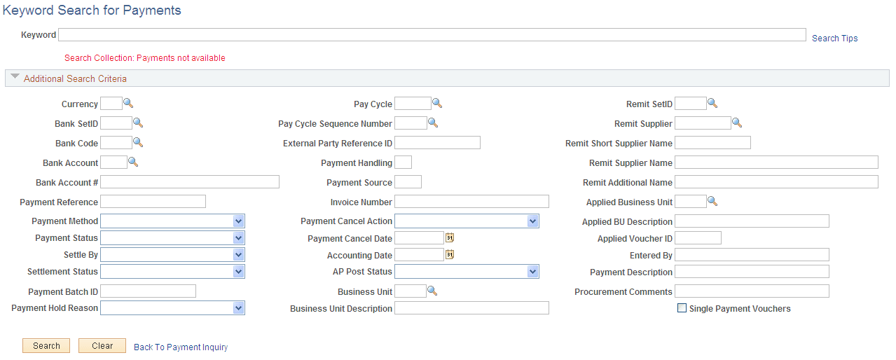 Keyword Search