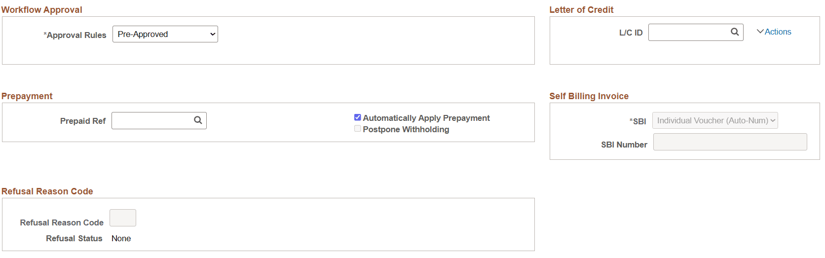 Voucher Attributes Page (2 of 2)