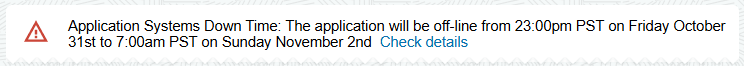 Banner Announcement section Banner Announcement section