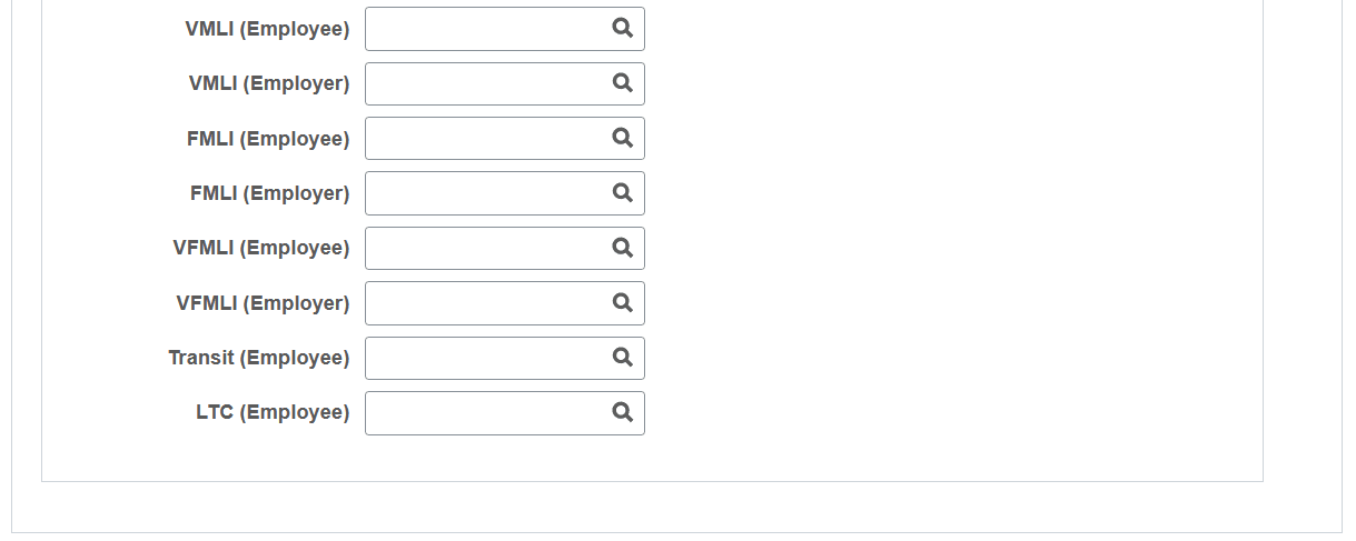 Company State Tax Table - GL Accounts page (2 of 2) Company State Tax Table - GL Accounts page (2 of 2)
