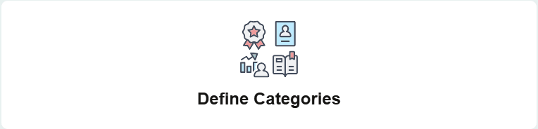 Define Categories tile Define Categories tile