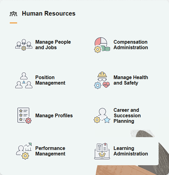 Human Resources section