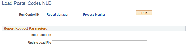 Load Postal Codes NLD page Load Postal Codes NLD page