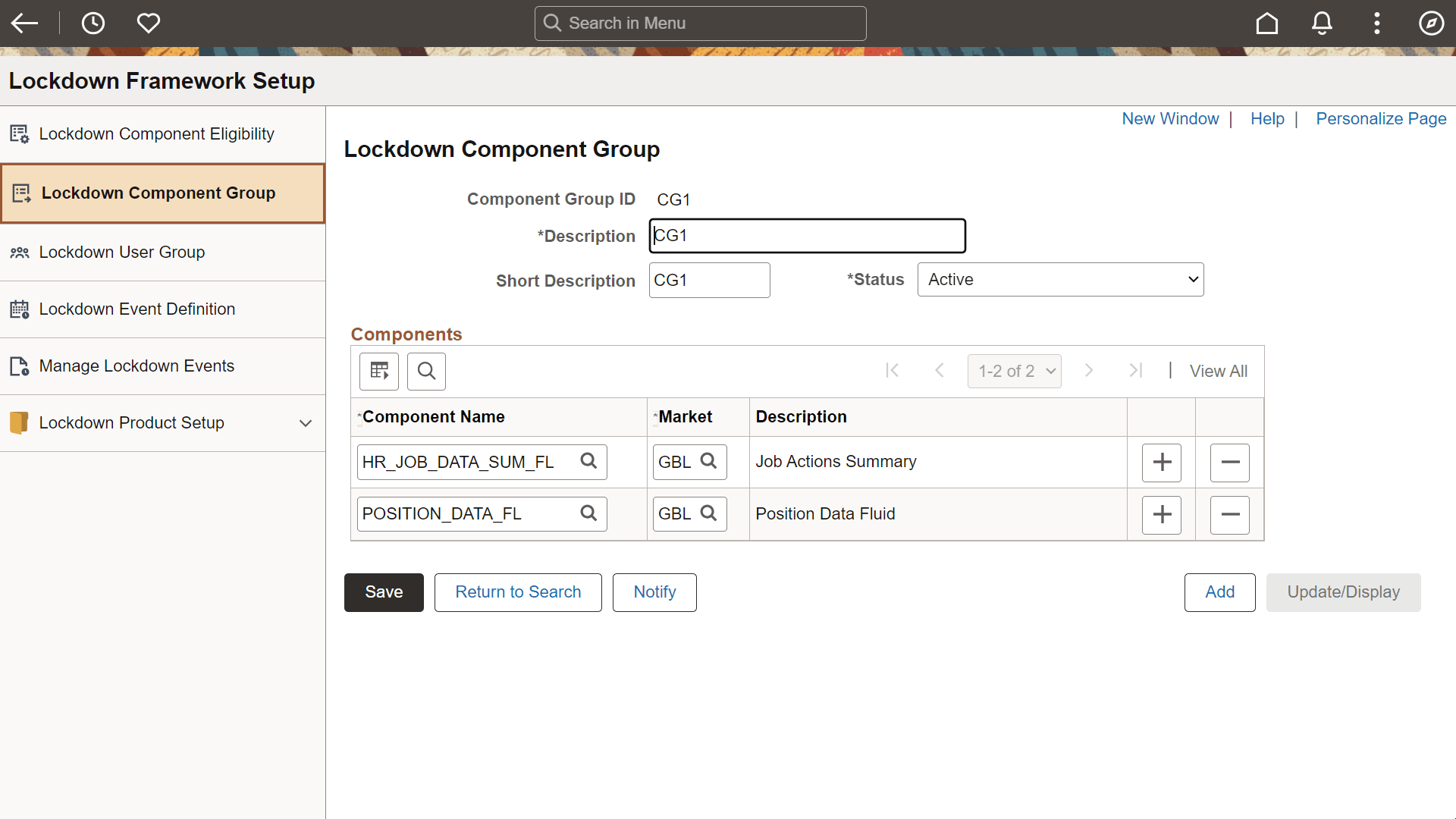 Lockdown Comp Group