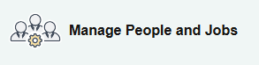 Manage People and Jobs tile