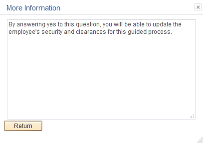 More Information page More Information page