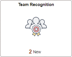 Team Recognition tile Team Recognition tile