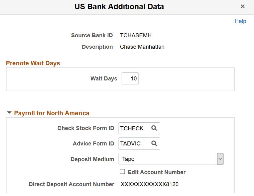 US Bank Additional Data page US Bank Additional Data page