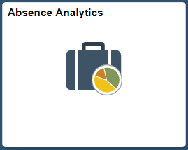 Absence Analytics tile Absence Analytics tile