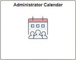 Administrator Calendar Tile