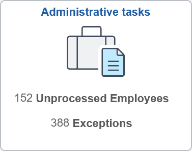 Administrative Tasks Tile Administrative Tasks Tile