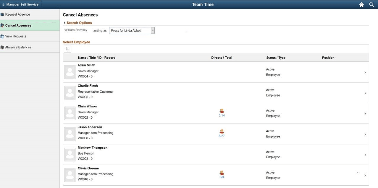 Cancel Absences page_acting as Cancel Absences page_acting as