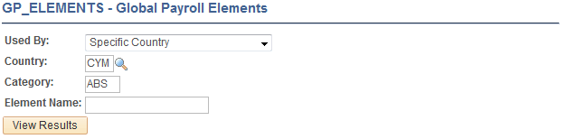 GP_ELEMENTS query