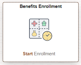 Benefits Enrollment tile