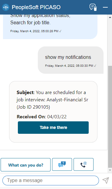 PICASO – Show my notifications PICASO – Show my notifications