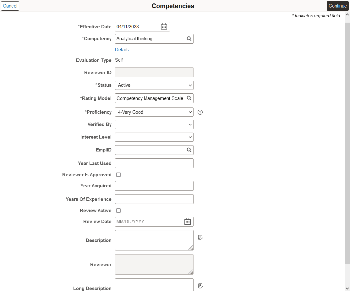 <Content Type> (Item Details) page when approval is required