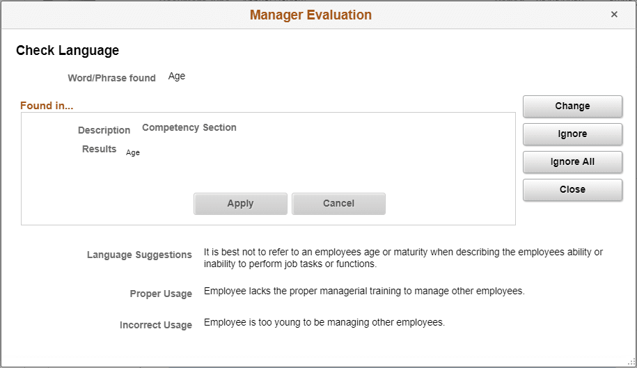 Check Language page