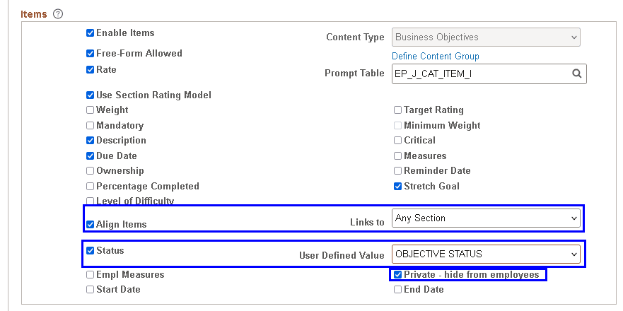 Template Definition - Structure page (2 of 3) Template Definition - Structure page (2 of 3)