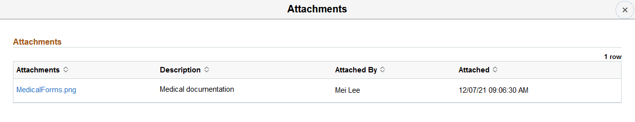 Gender Identity Change - Attachments page