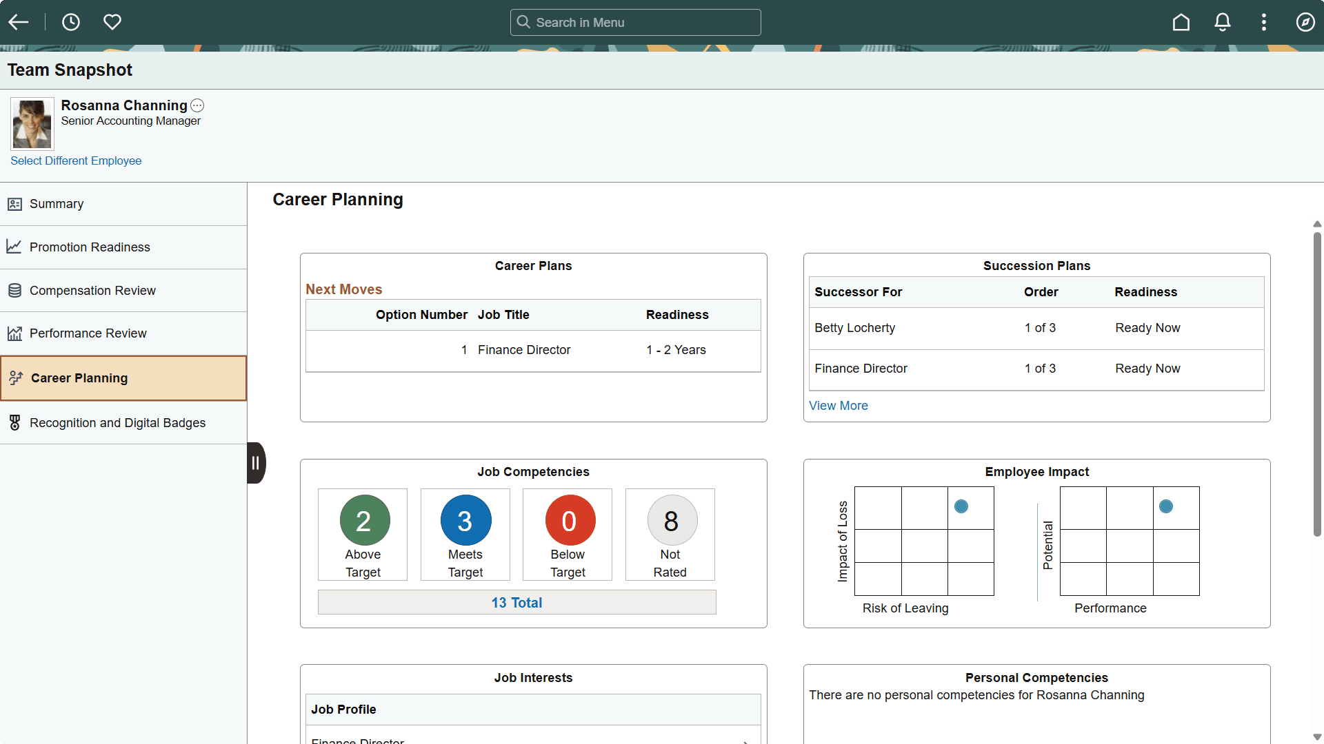 Snapshot - Career Planning Dashboard Snapshot - Career Planning Dashboard