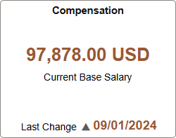 Snapshot - Compensation (Summary) tile