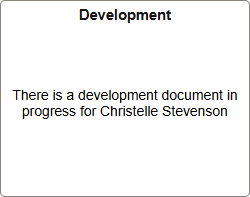 Snapshot - Development (Summary) tile