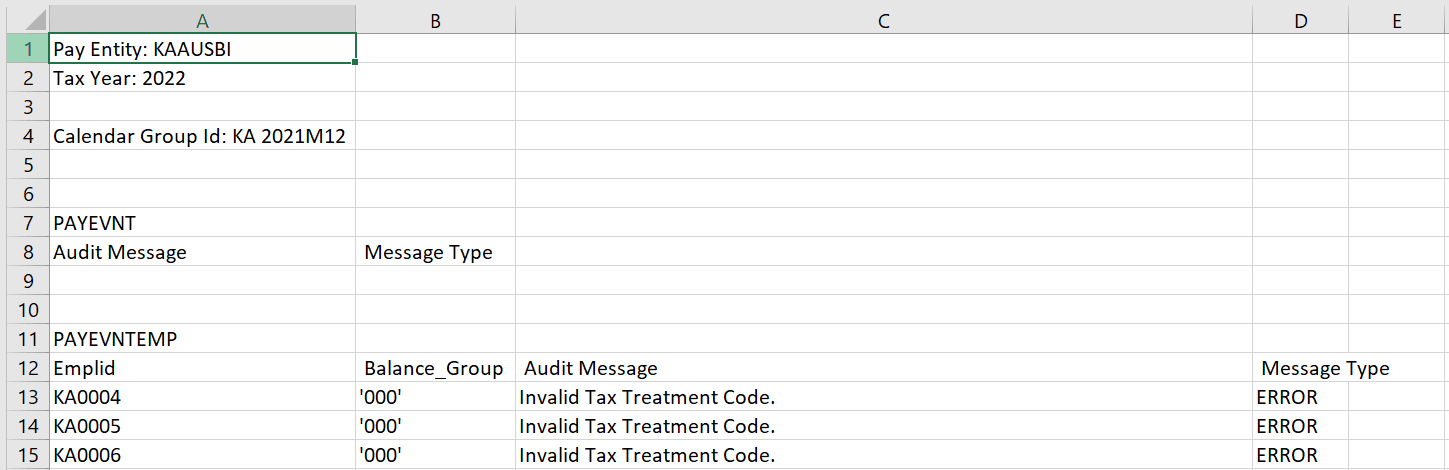 STP Validation Log